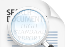 high standard report